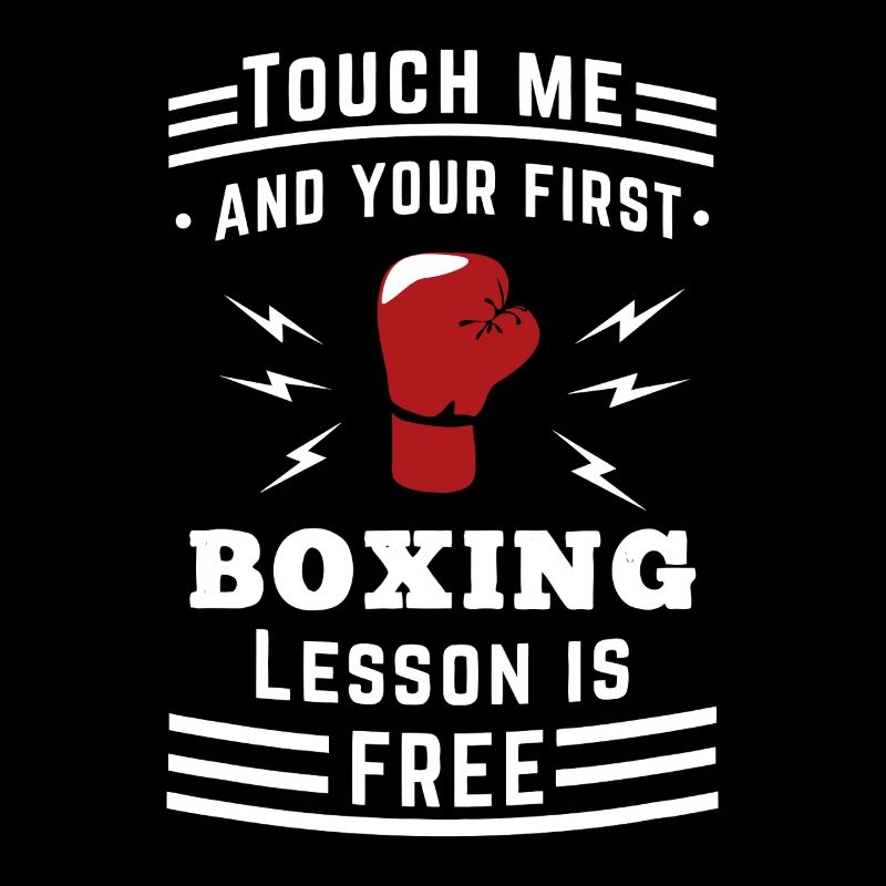 Touch Me Free Boxing Lesson Tee