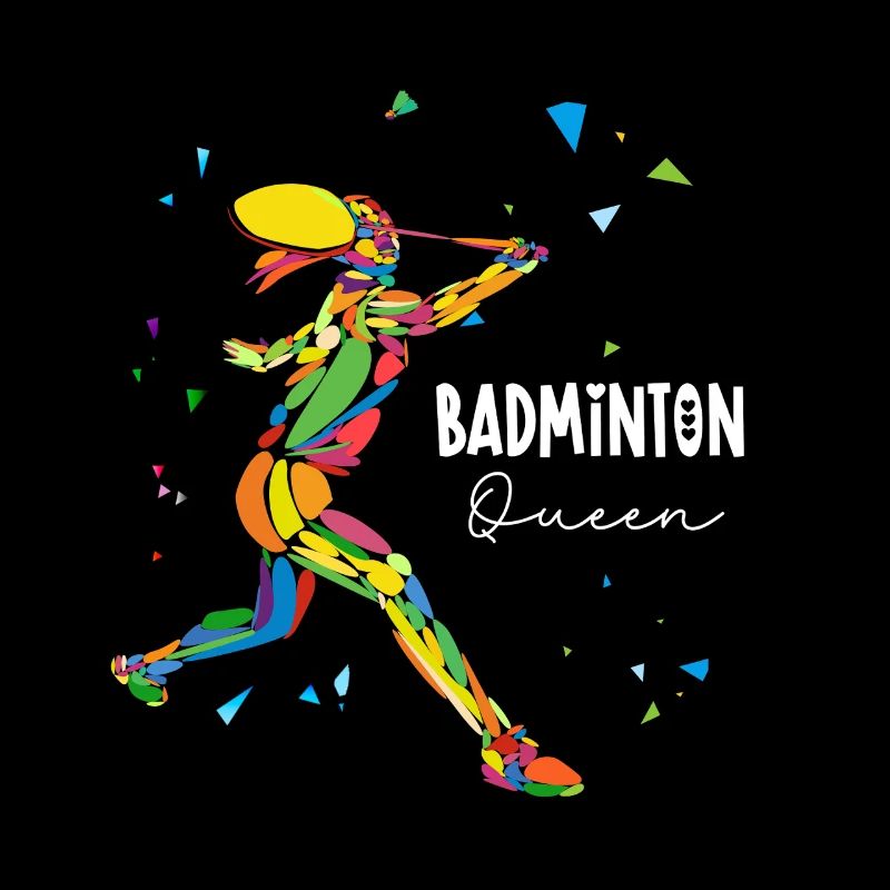 Badminton Queen Rainbow Smash