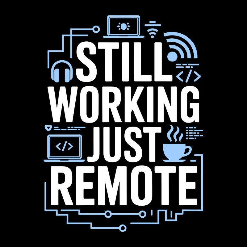 Remote Developer Still Working Remote Tech Worker