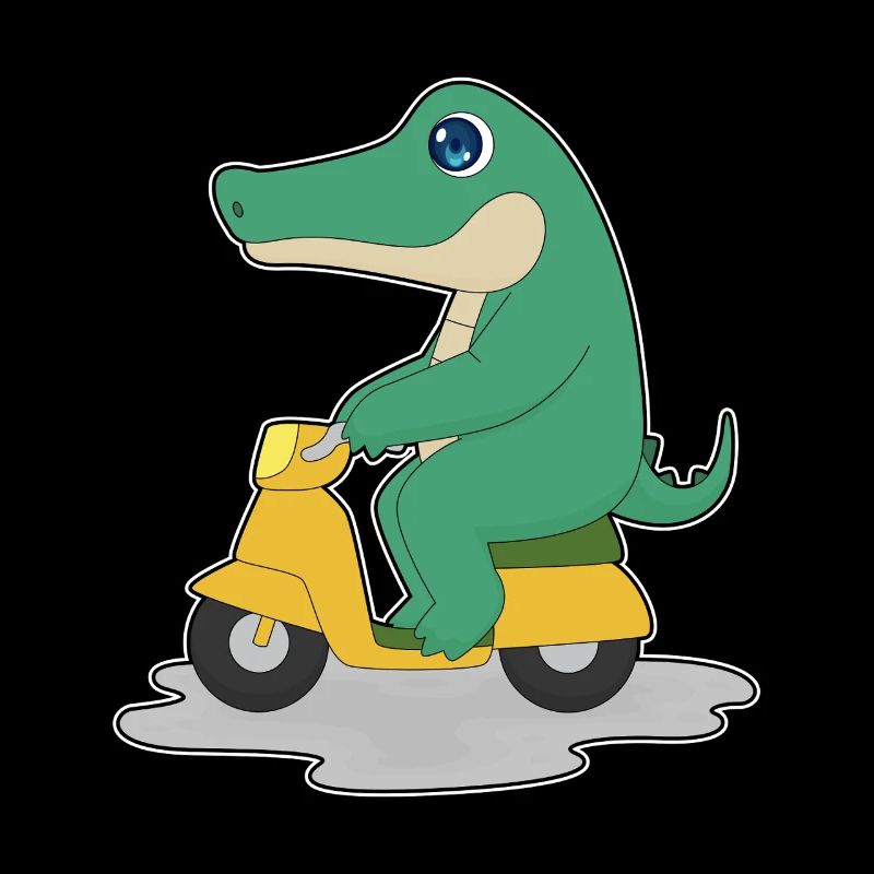 Krokodil Motorroller