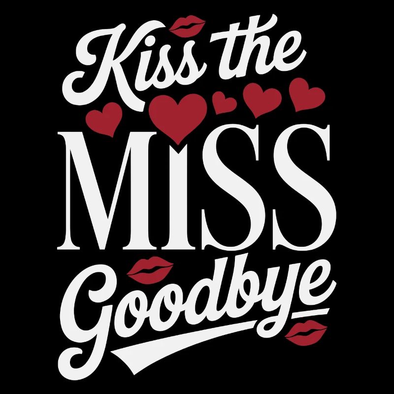 Soirée d’adieu embrasser la Miss Adieu