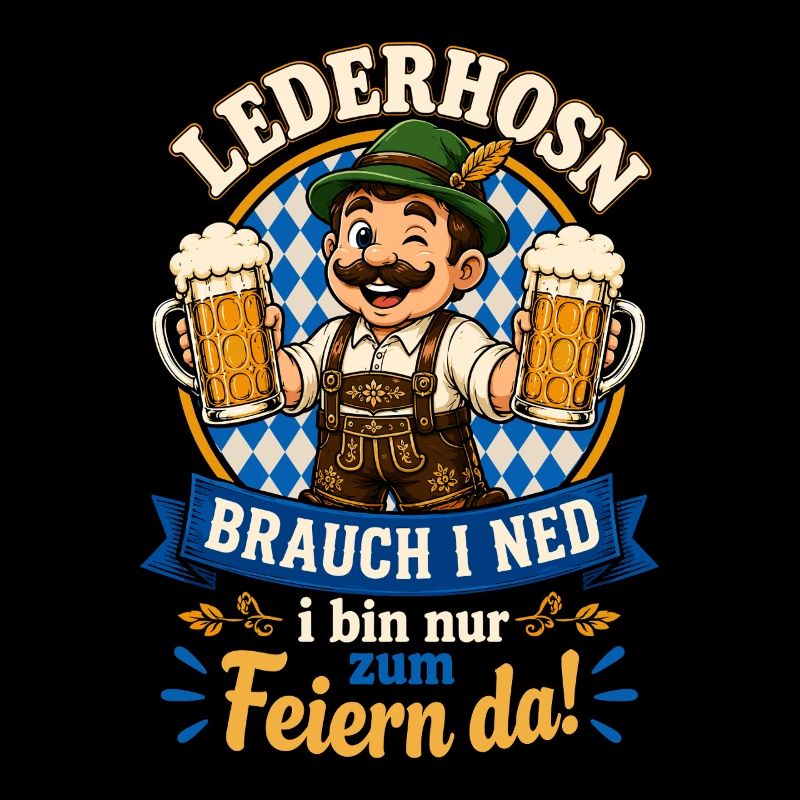 Lederhosen Feiern Prost