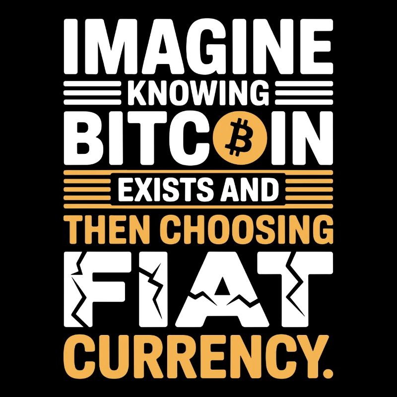 Bitcoin Imaginez savoir que Bitcoin existe crypto BTC