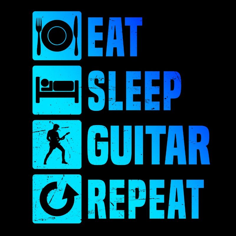 Geschenkidee für einen Guitar-Player mit E-Gitarre