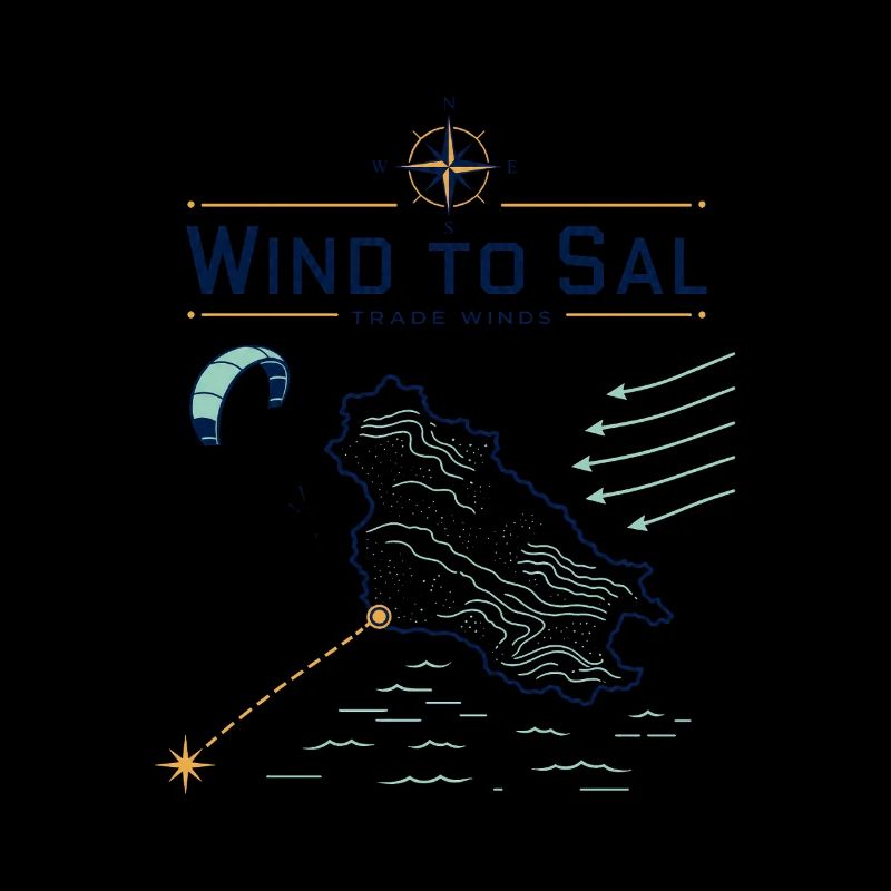 Kitesurf au Sal Cap-Vert, vent à alizé de Sal