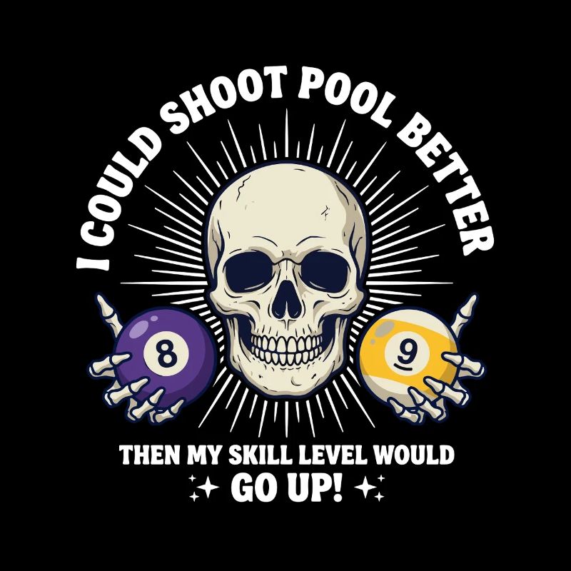 Billiard-Schädel-Billard-Billard-Tisch