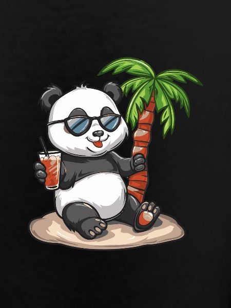 Panda Summer Palm Tree