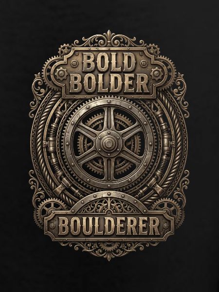 Bouldering Bold Bolder Boulderer