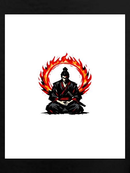 Flame Circle Samurai Mediation