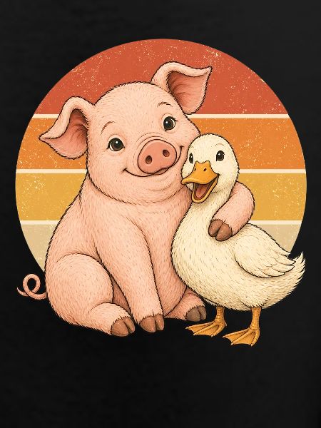 Pig and duck