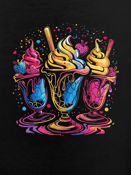 Eisbecher Vaporwave
