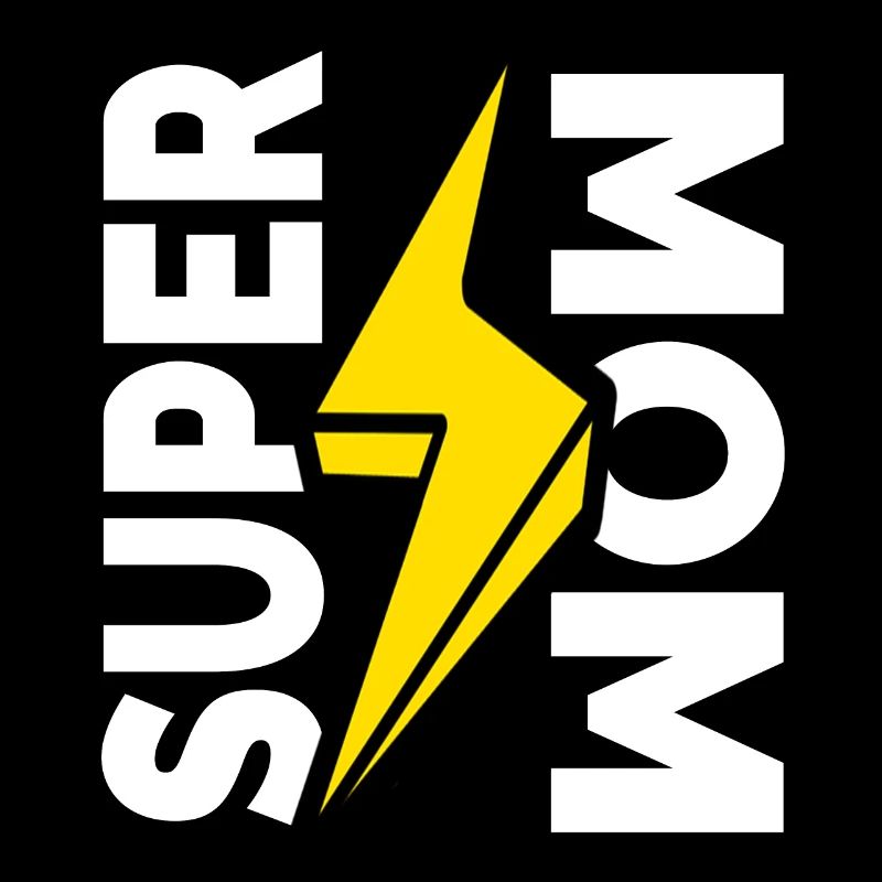 Super Mama glücklicher Muttertag