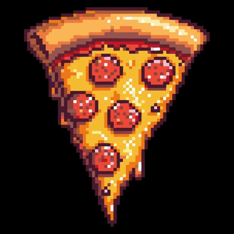 Pixel Pizza Slice