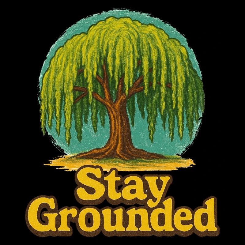 Stay Grounded Willow Tree
