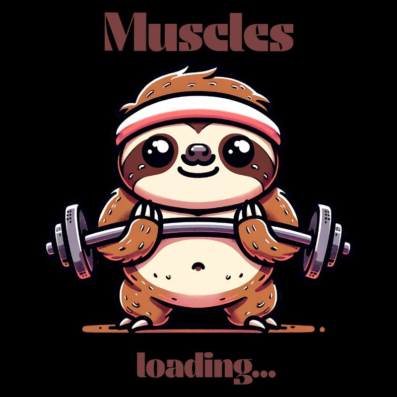 Muscles loading... T-shirt