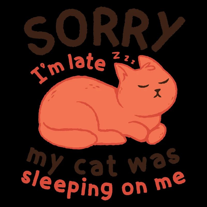 My Cat Was Sleeping On Me