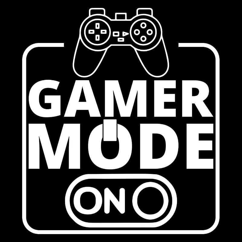 Gamer Mode On Controller Logo