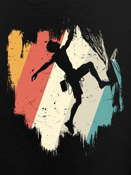 Rainbow Burst Dance Silhouette