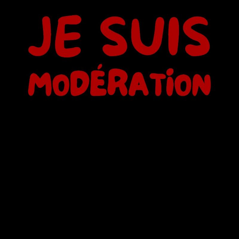Je suis Modération - Écriture Rouge