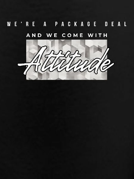 Attitude Geometric Logo Tee