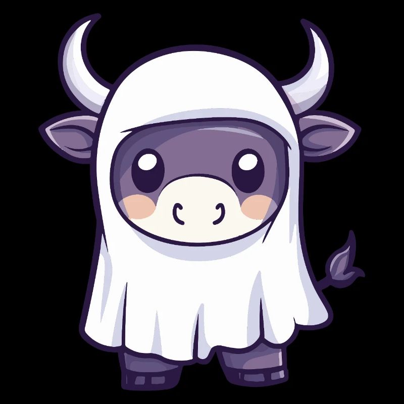 Stier Halloween Geist