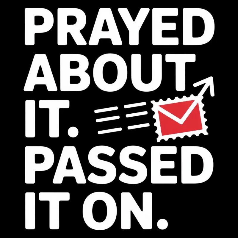 Prayed About It Passed It On Prayer
