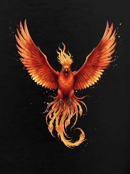 Fire Phoenix Flame Flight