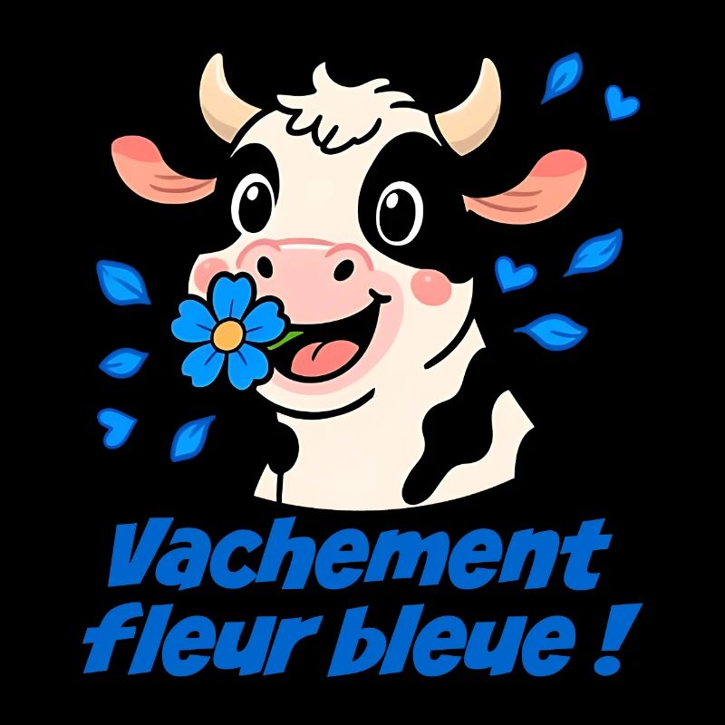 Damn blue flower! tender and loving