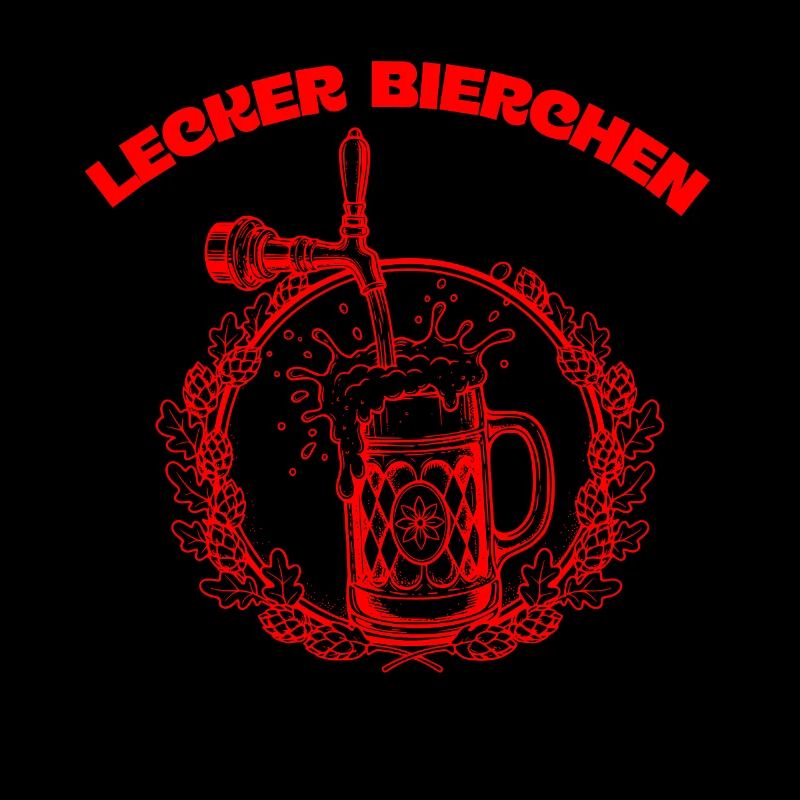 Funny beer gift – "Lecker Bierchen"