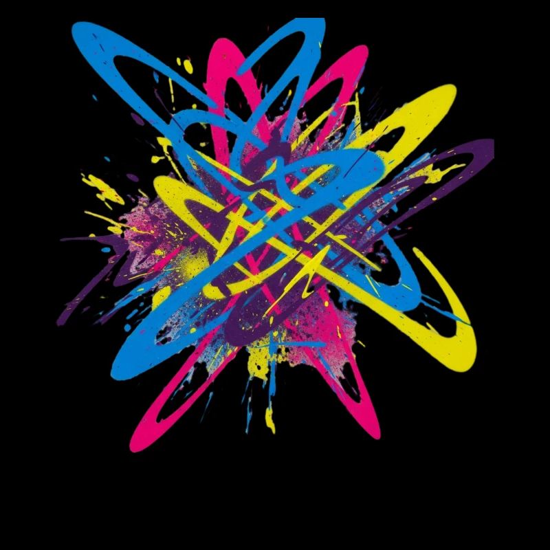 Explosion de couleurs de graffiti pour les amateurs d’art urbain
