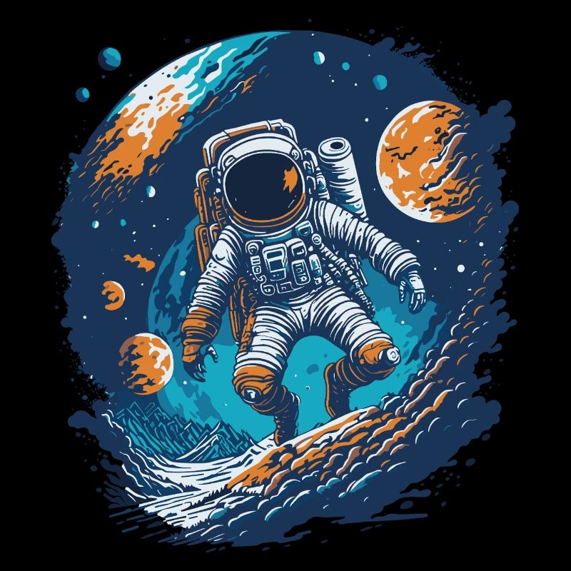Astronaute dans l’espace
