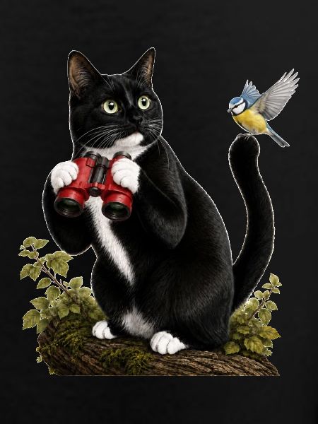 Birdwatching Cat