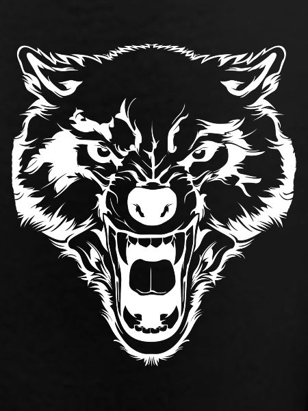 Wolf - Cooler Wolf - Drawing