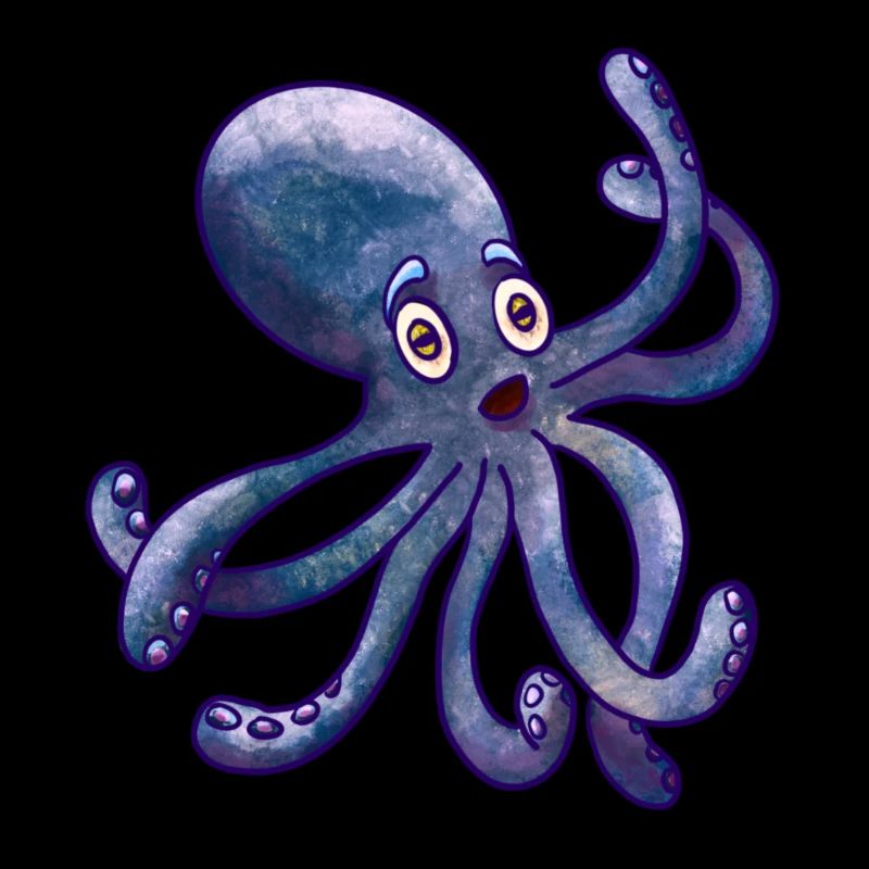 Funny octopus