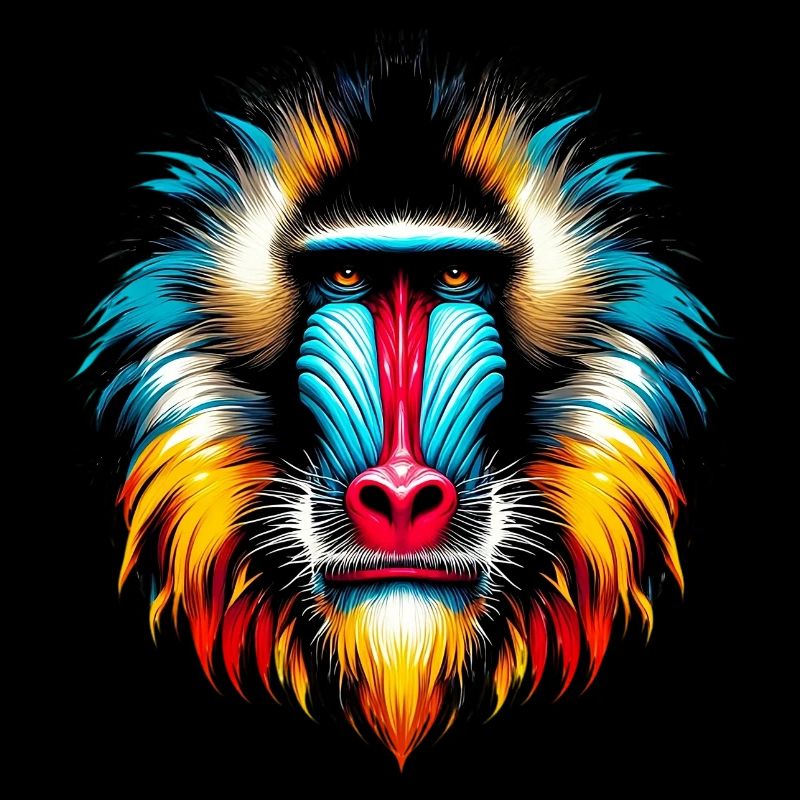 Mandrill-Affe