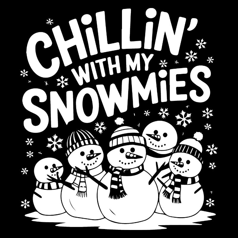 Chillin' avec mes Snowmies