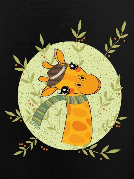 Giraffe in spring