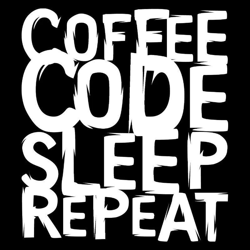 coffee code Programmer - Computer Science Work Logo