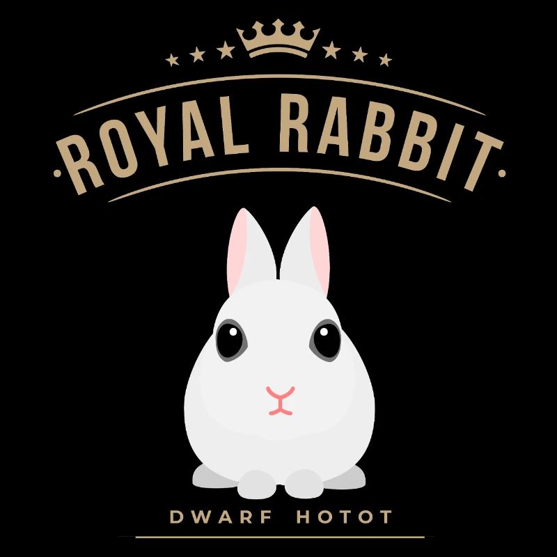 ROYAL RABBIT Dwarf hotot - Dwarf hotot