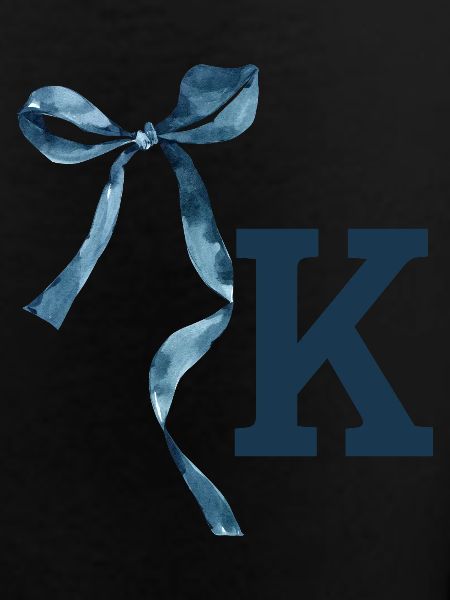 Monogram k gift idea