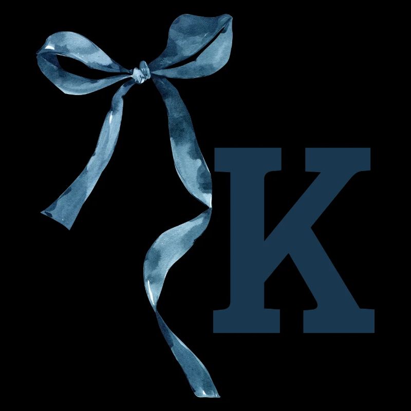 Monogram k Geschenkidee