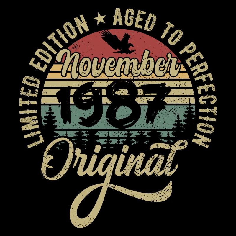 November 1987 Anniversary Gift November 1987