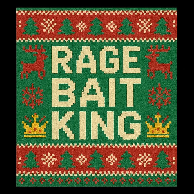 Roi de la rage Style pull moche, mème drôle