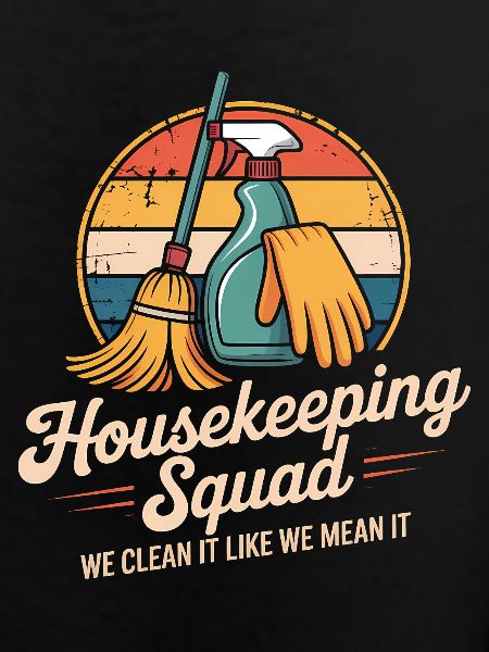 Funny Cleaning Design