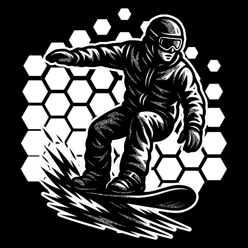 Une inspiration cool pour le snowboard