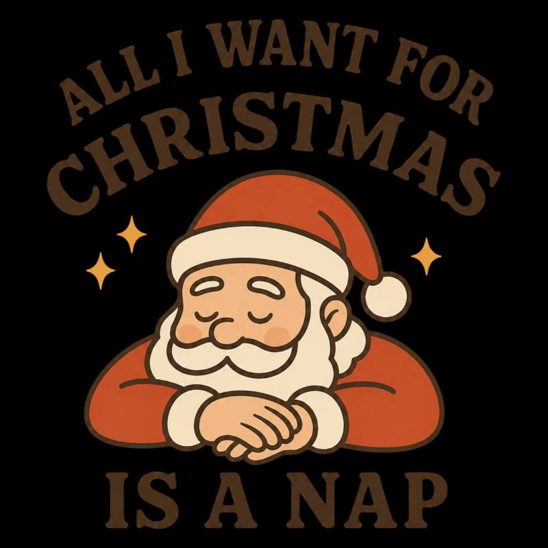 Noël confortable Santa Nap