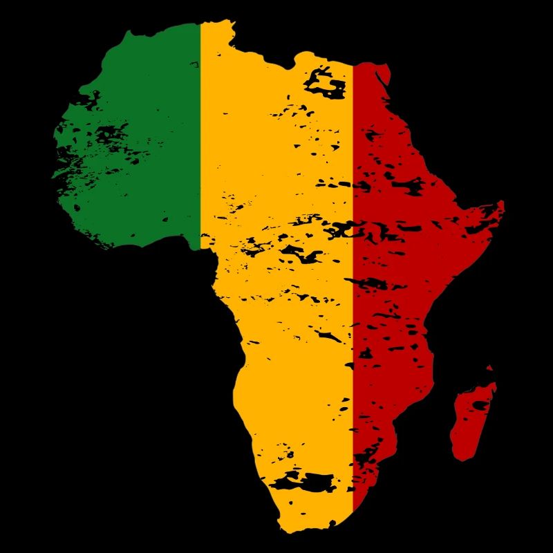 Drapeau du Mali Afrique utilisé