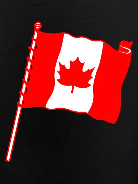 Flag: Canada maple leaf