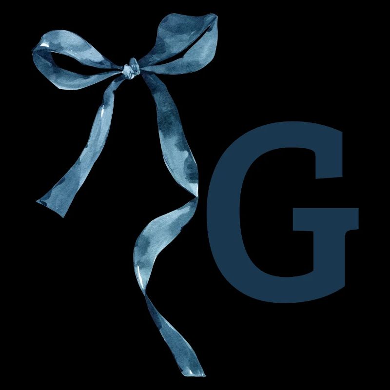 Monogramm g Geschenkidee