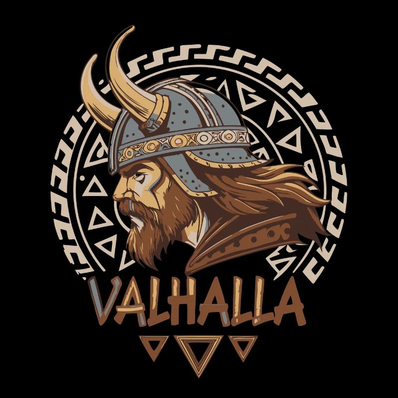 Viking Valhalla Runic Helmet